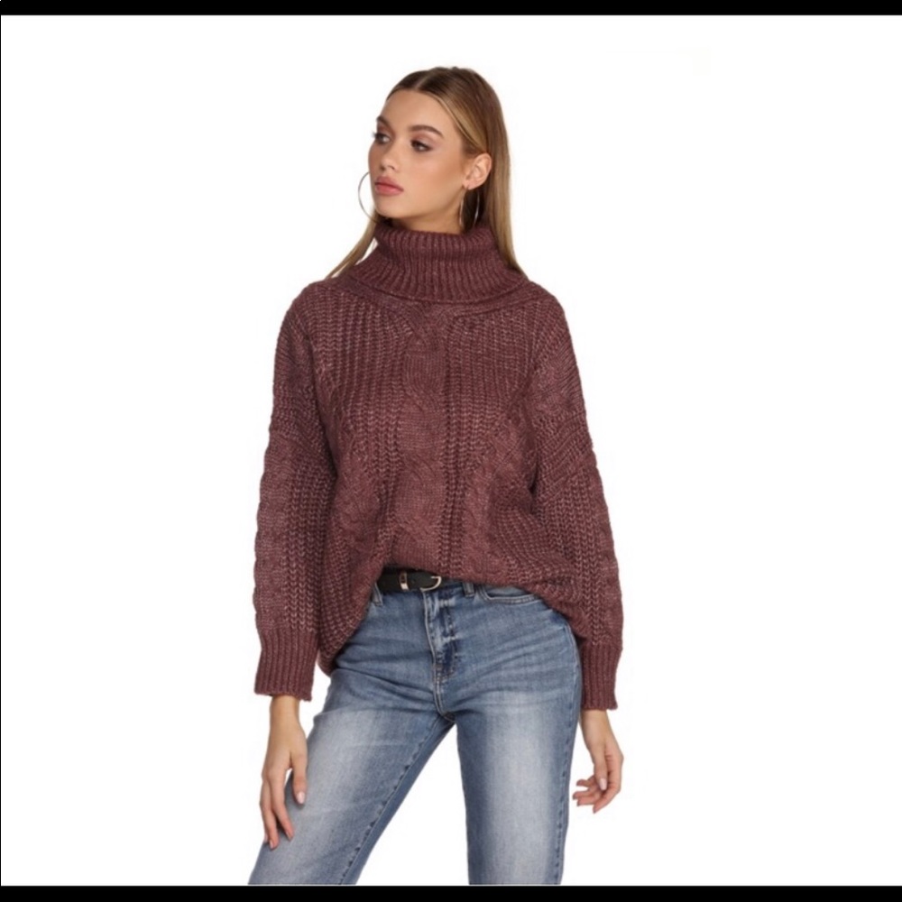 Brown sweater
